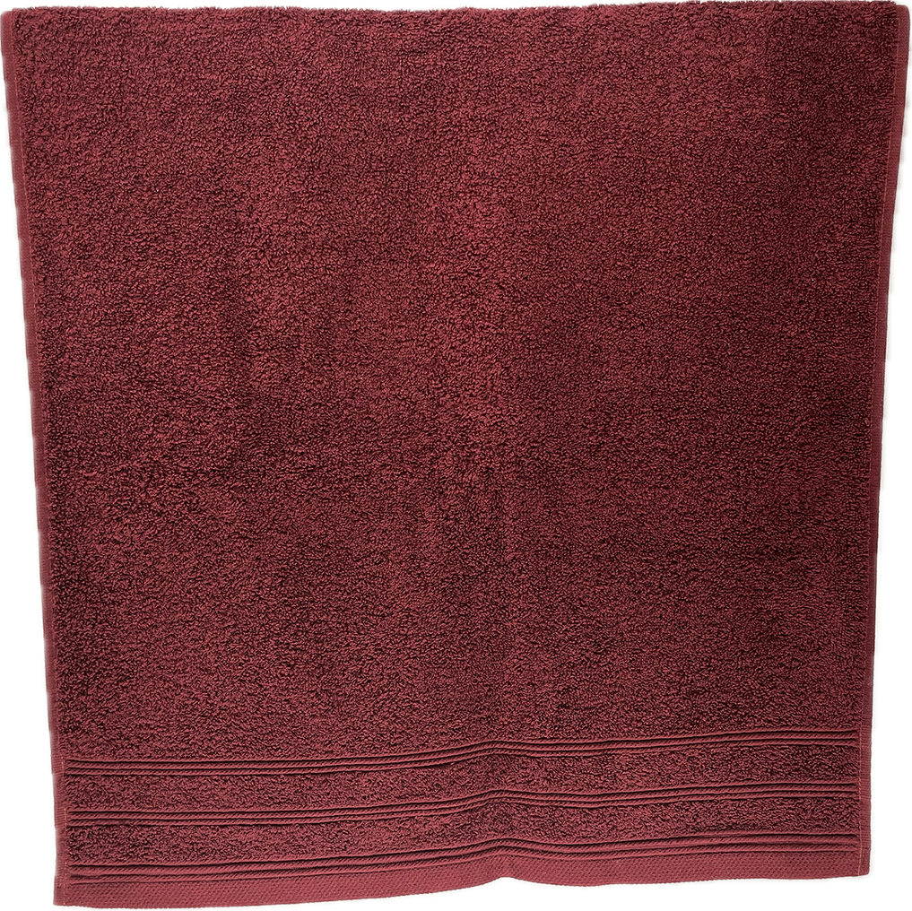Handdoek - ACT-burgundy - 50x100 - 550gr - Gepersonaliseerd met naam