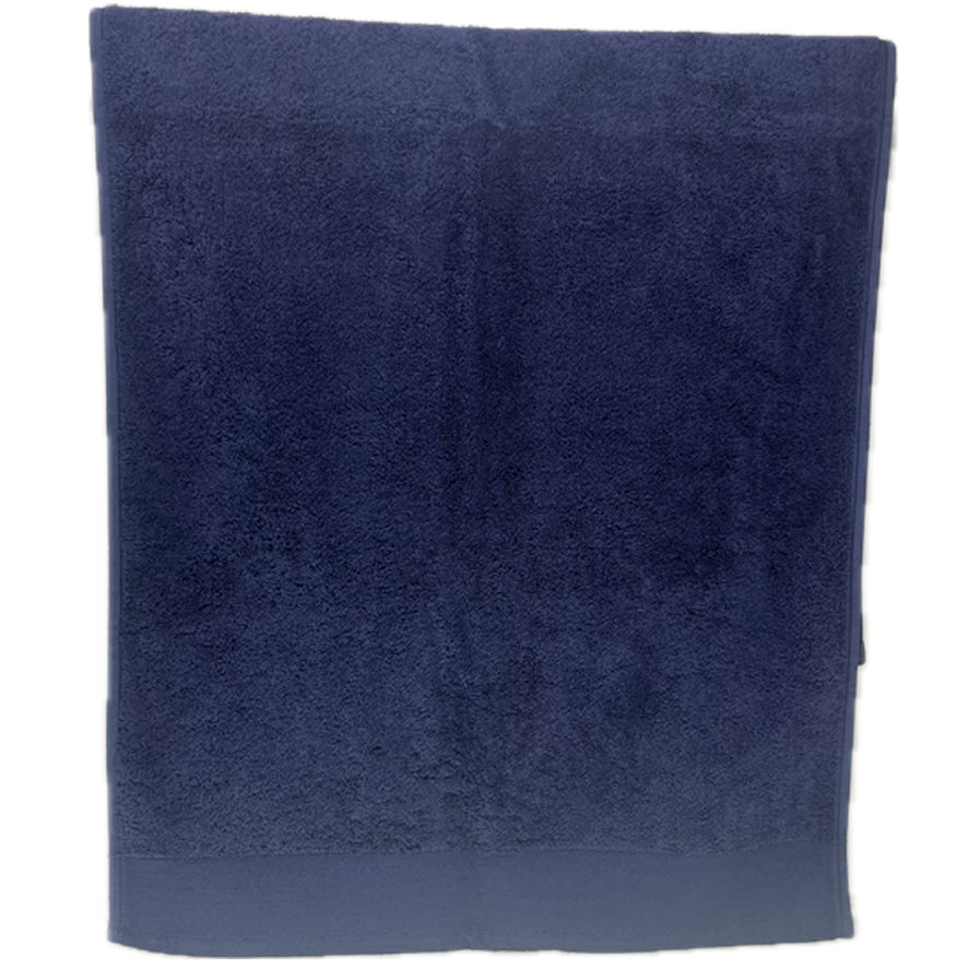 Handdoek - 50x100 - navy - walra - Gepersonaliseerd met naam