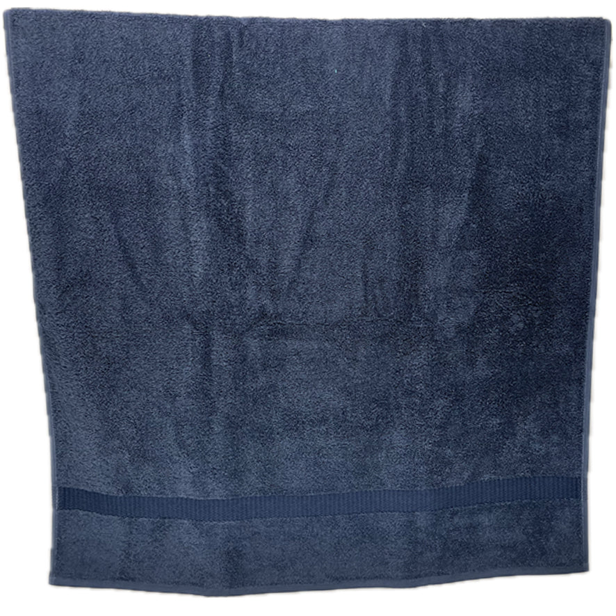 Handdoek - navy - Gepersonaliseerd met naam