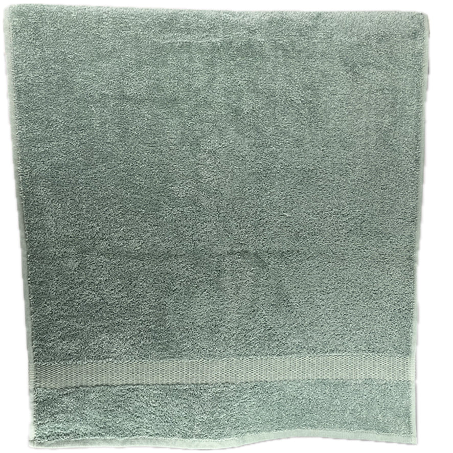 Handdoek - stone green - Gepersonaliseerd met naam