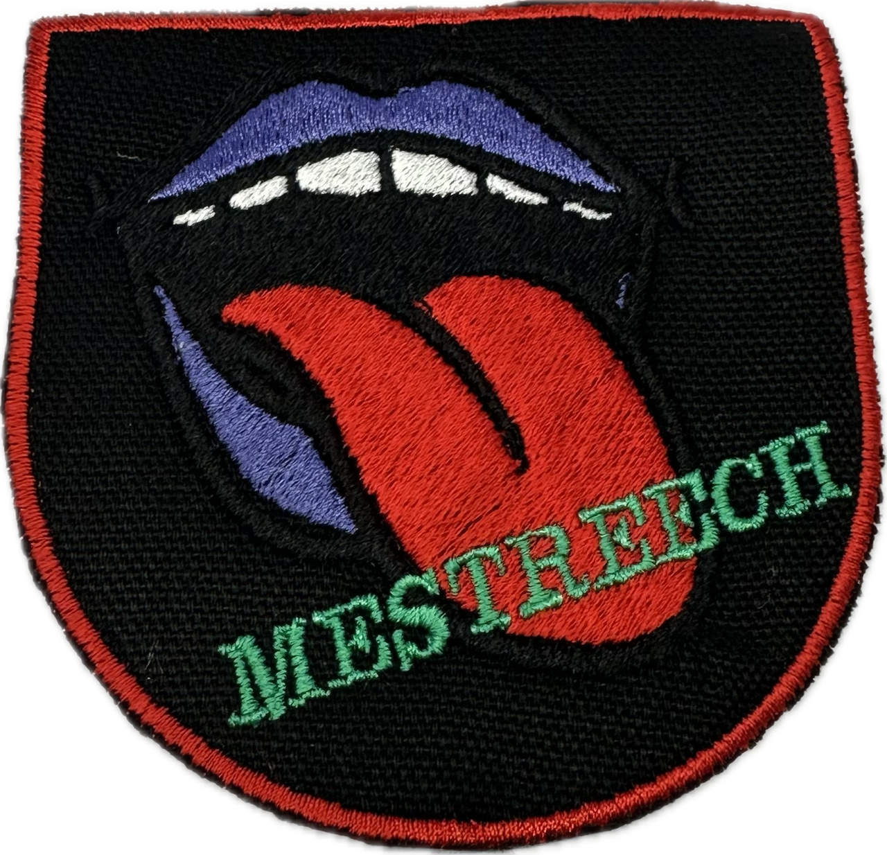 Badge iconische Rolling Stones-tong Maastricht