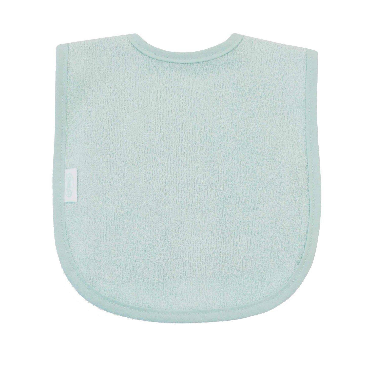 Slabbetje uni line - mint - met EIGEN naam