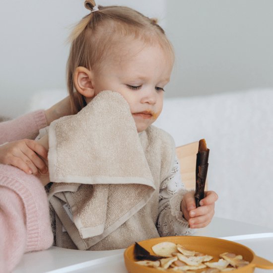 Spuugdoek uni line - pinkstone -