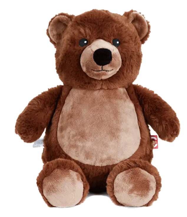 TEST - Cubbies Grizzlybeer met je eigen gegevens erop geborduurd