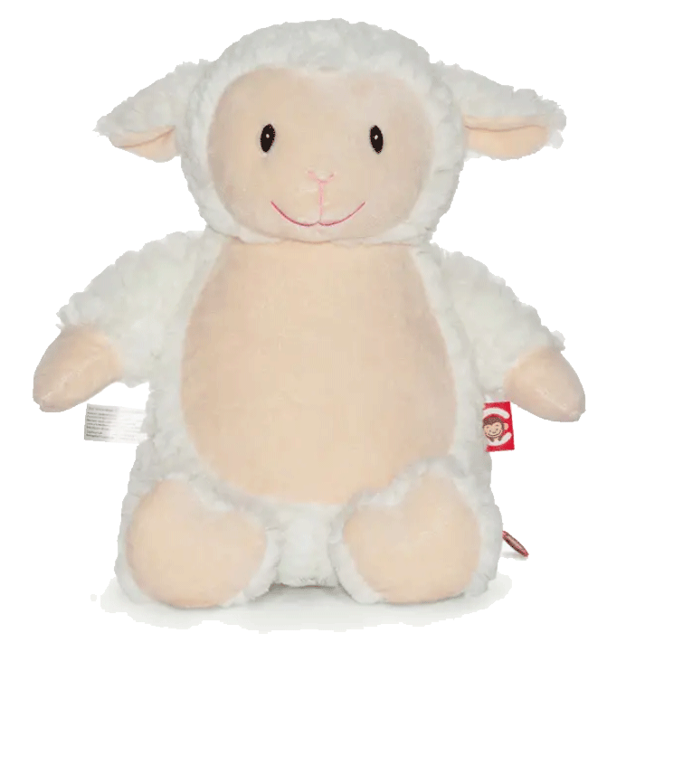 Cubbies Knuffelschaapje-Blokletters-Naam-Est