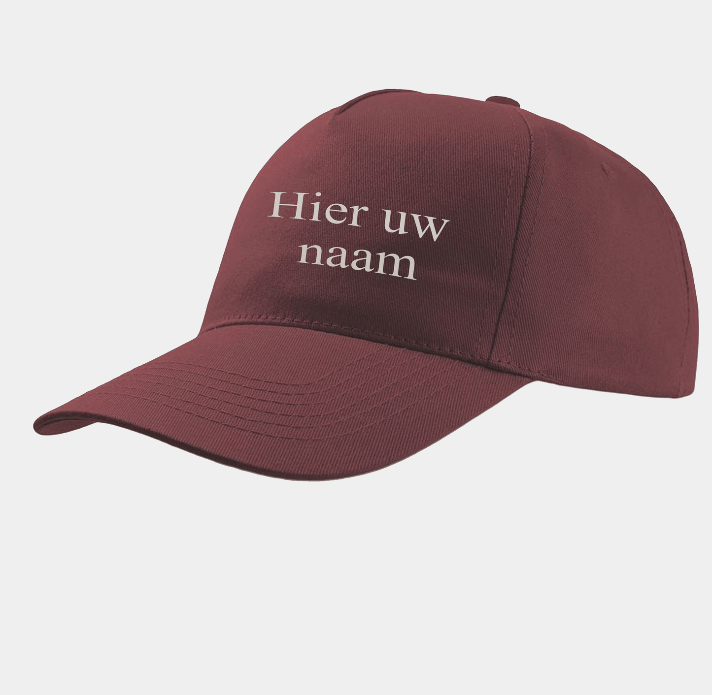 Pet -diverse kleuren met geborduurde eigen naam