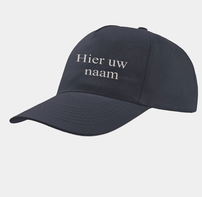 Pet -diverse kleuren met geborduurde eigen naam