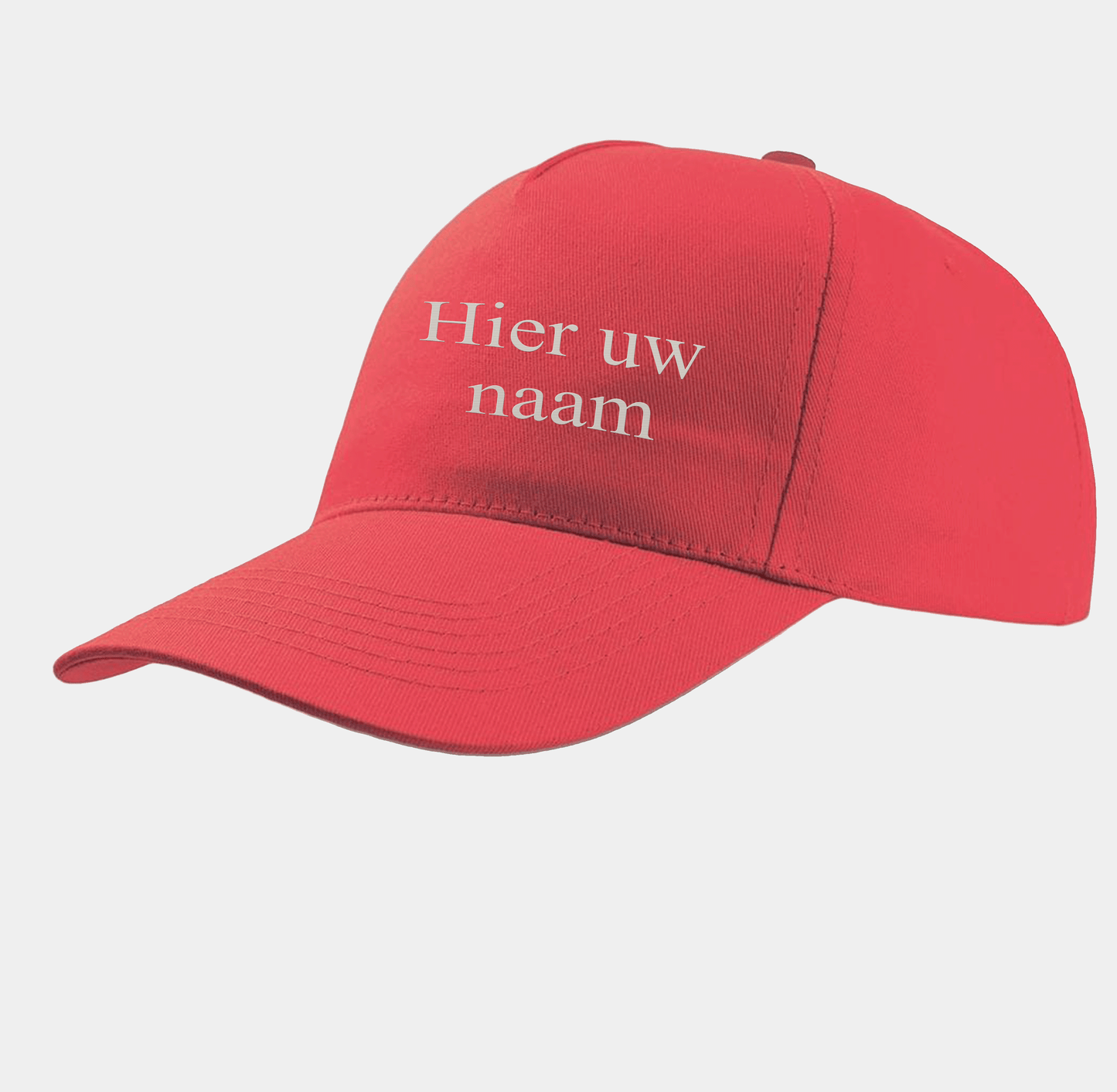 Pet -diverse kleuren met geborduurde eigen naam