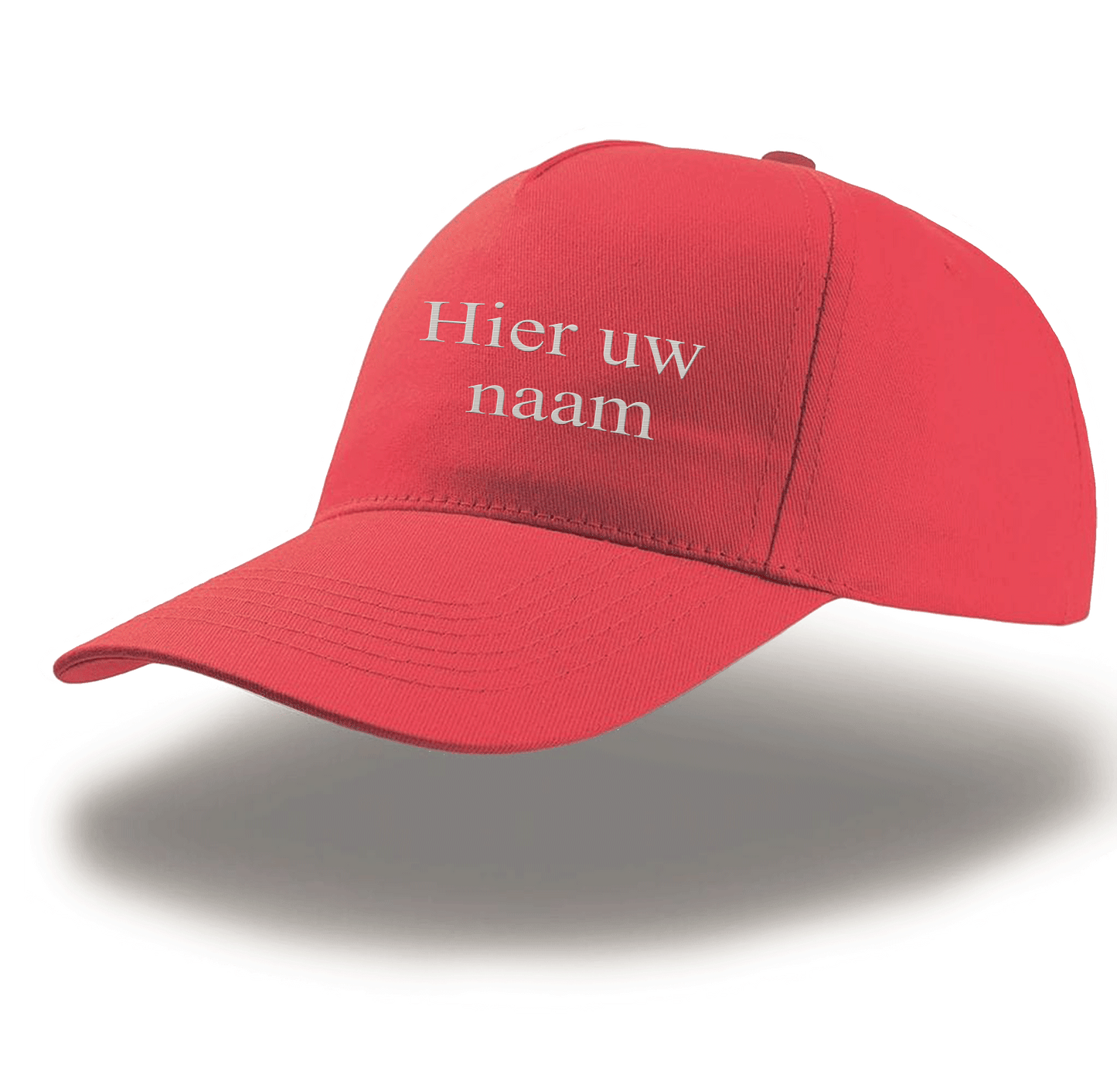 Pet -diverse kleuren met geborduurde eigen naam