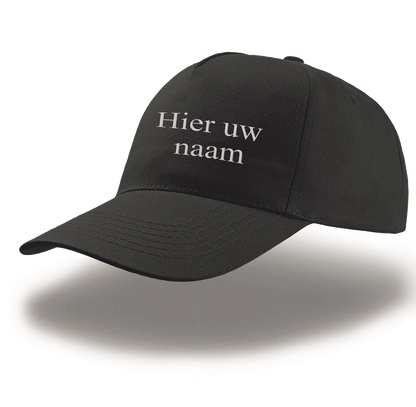 Pet -diverse kleuren met geborduurde eigen naam