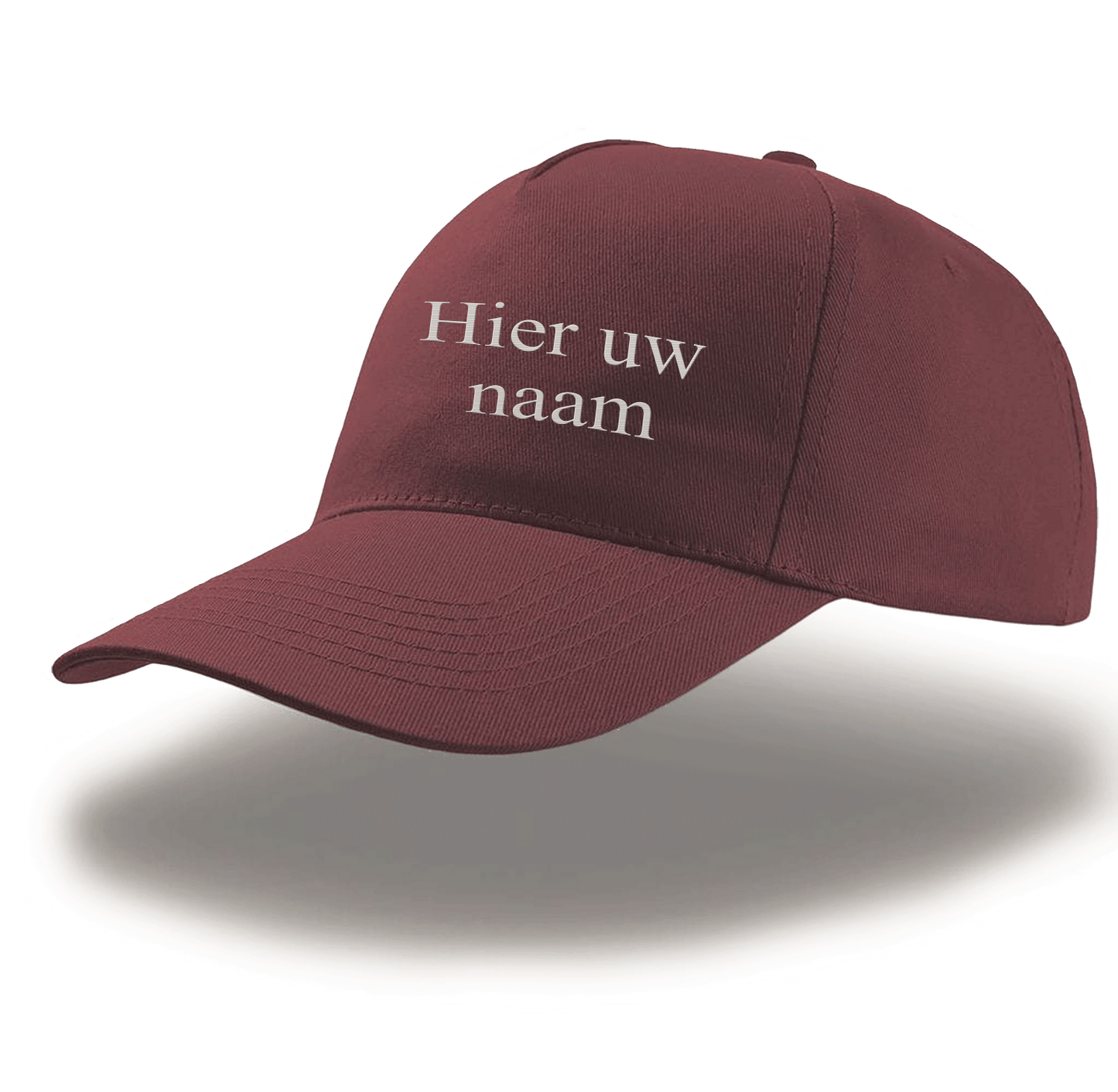 Pet -diverse kleuren met geborduurde eigen naam