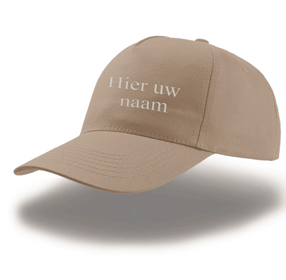 Pet -diverse kleuren met geborduurde eigen naam