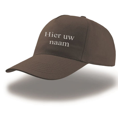 Pet -diverse kleuren met geborduurde eigen naam