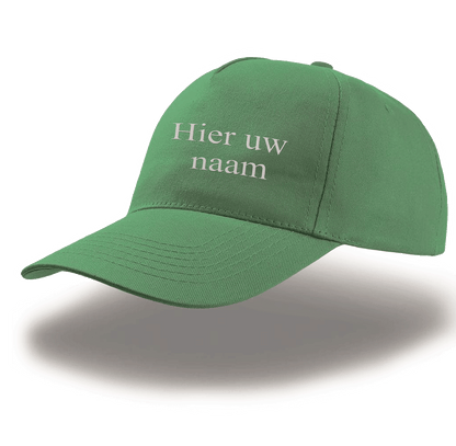 Pet -diverse kleuren met geborduurde eigen naam