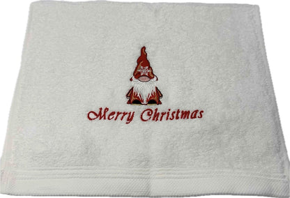 Kerst gastendoekjes - 2st - Rode Gnoom - Christmas - relatiegeschenk - geschenk - cadeau - gift