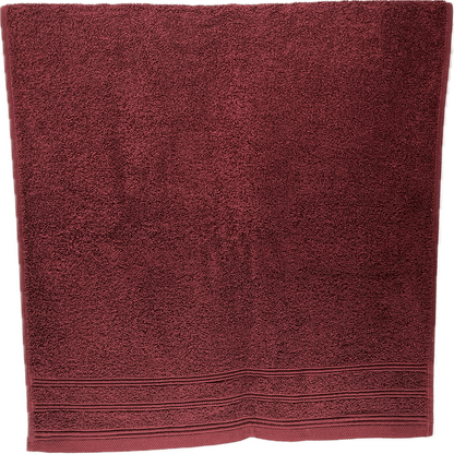 Handdoek - ACT-burgundy - 50x100 - 550gr - Gepersonaliseerd met naam
