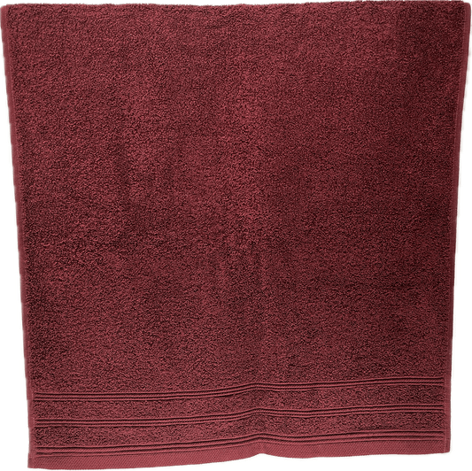 Handdoek - ACT-burgundy - 50x100 - 550gr - Gepersonaliseerd met naam