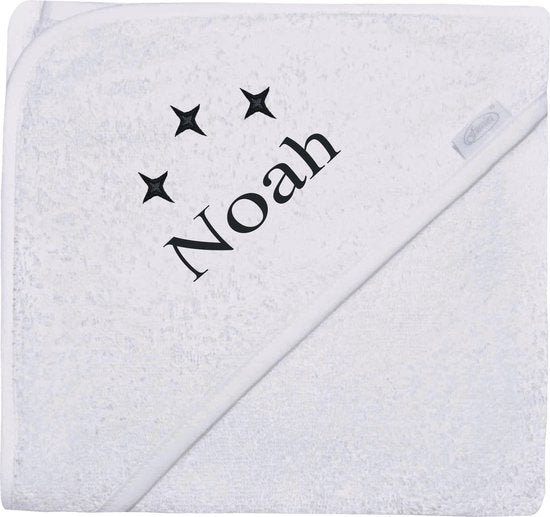 Baby badcape met naam borduren – Luxe en persoonlijk cadeau