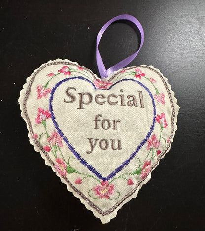 Decoratief geluks-hartje “Special for you” 💖