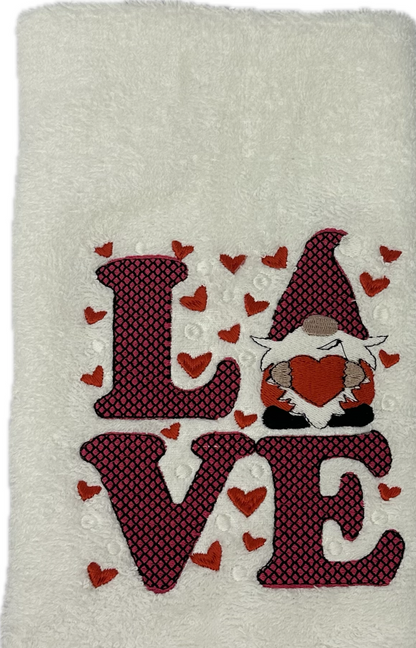 Kerst gastendoekjes - 2st - Love Gnoom - Christmas - relatiegeschenk - geschenk - cadeau - gift -verjaardag