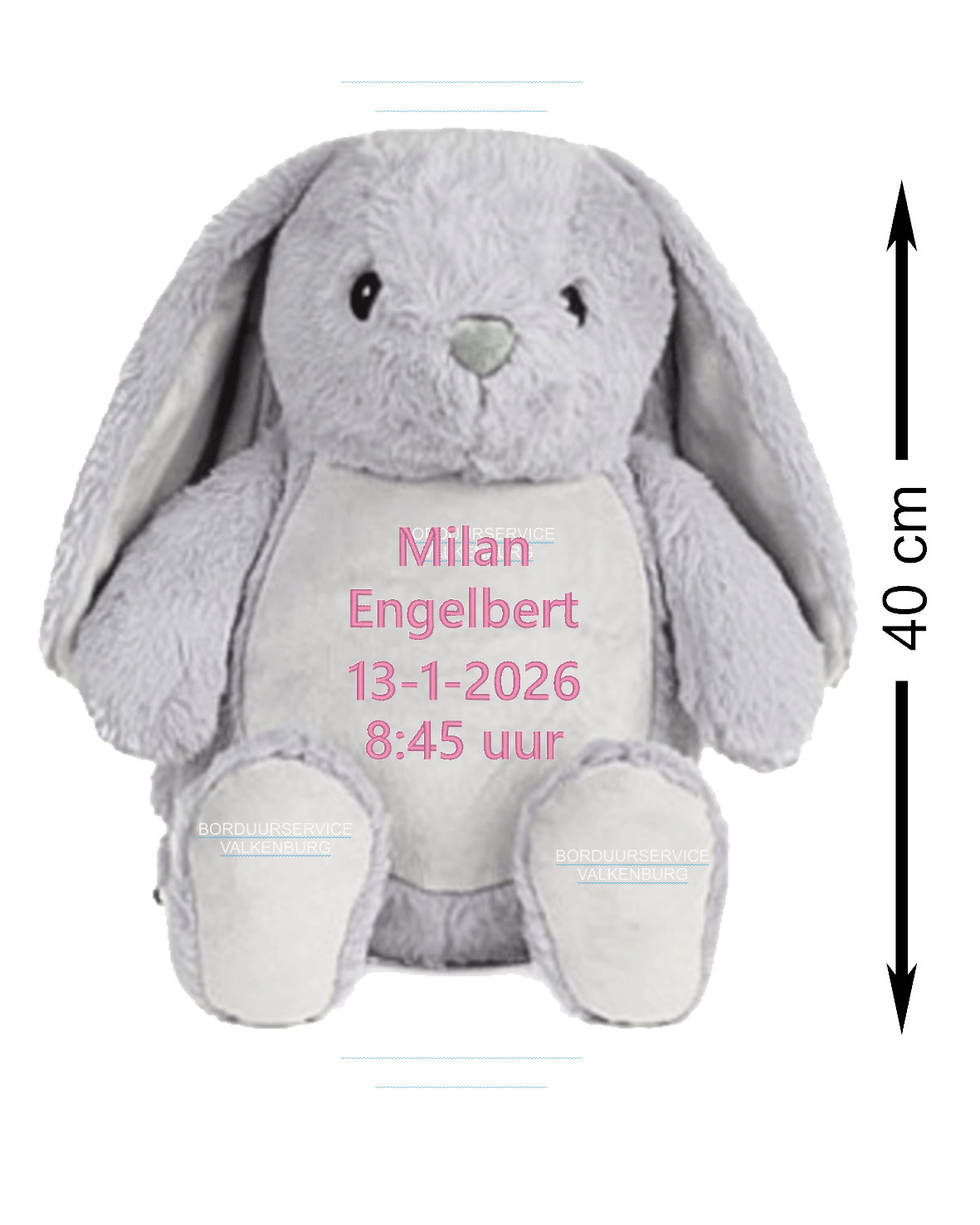 Cubbies Grijs konijn