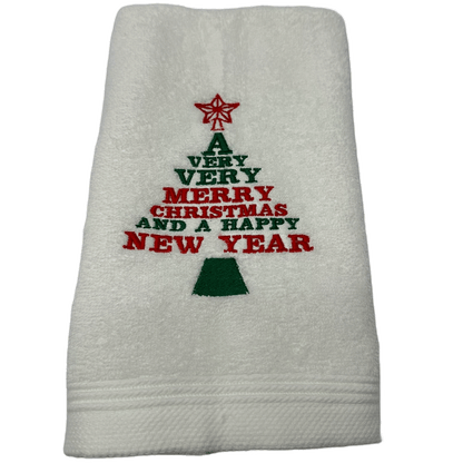 Kerst gastendoekjes - SET 4st. - Merry Christmas - geschenk - cadeau - gift