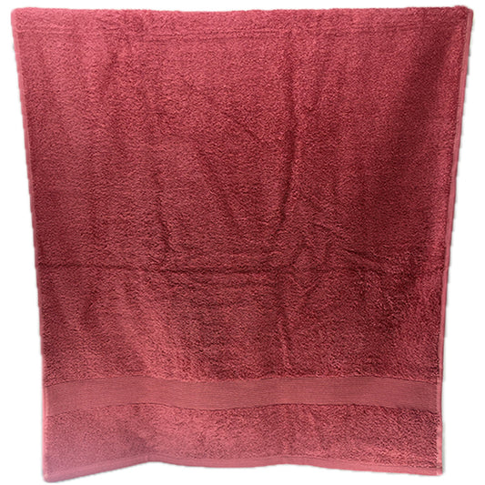 Badlaken - 70x140 -  fuchsia - havlu - Gepersonaliseerd met naam