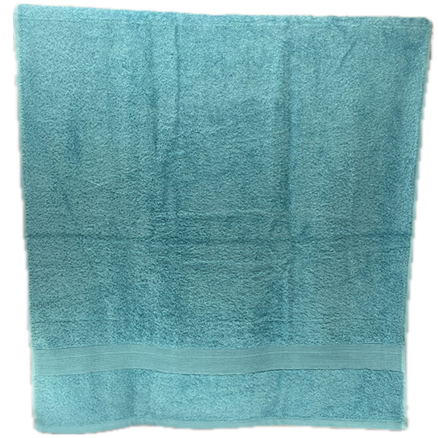 Badlaken - 70x140 - licht blauw- havlu - Gepersonaliseerd met naam