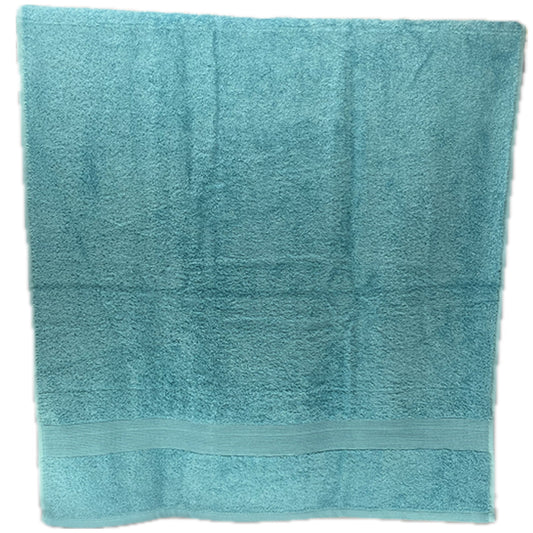 Badlaken - 70x140 - licht blauw- havlu - Gepersonaliseerd met naam
