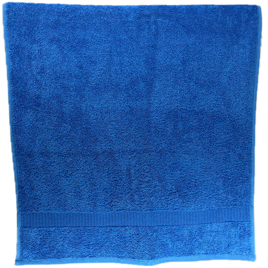 Handdoek - cobalt - Gepersonaliseerd met naam