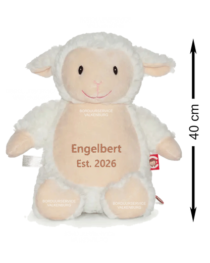 Cubbies Knuffelschaapje-Blokletters-Naam-Est