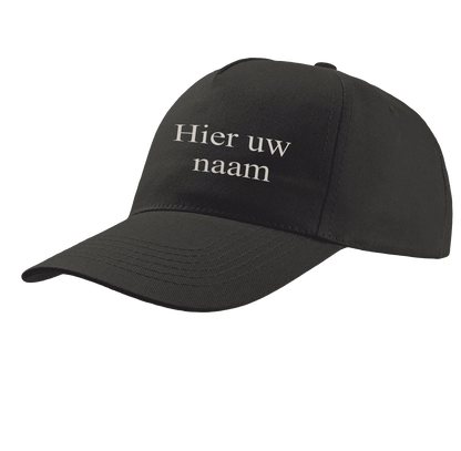 Pet -diverse kleuren met geborduurde eigen naam