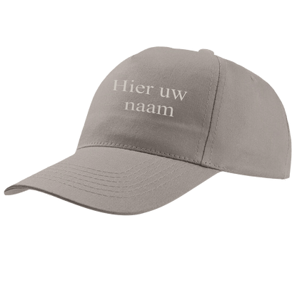 Pet -diverse kleuren met geborduurde eigen naam