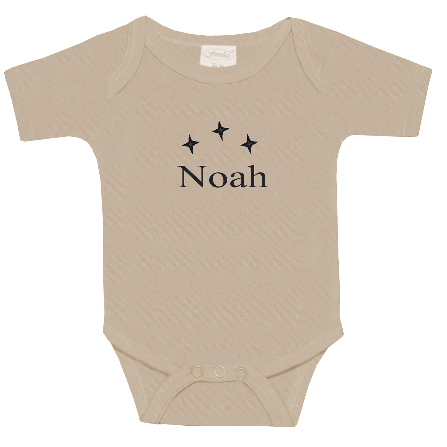 Rompertje met naam geborduurd - FUNNIES - een leuk babycadeau