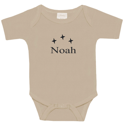Rompertje met naam geborduurd – Gepersonaliseerd babyrompertje