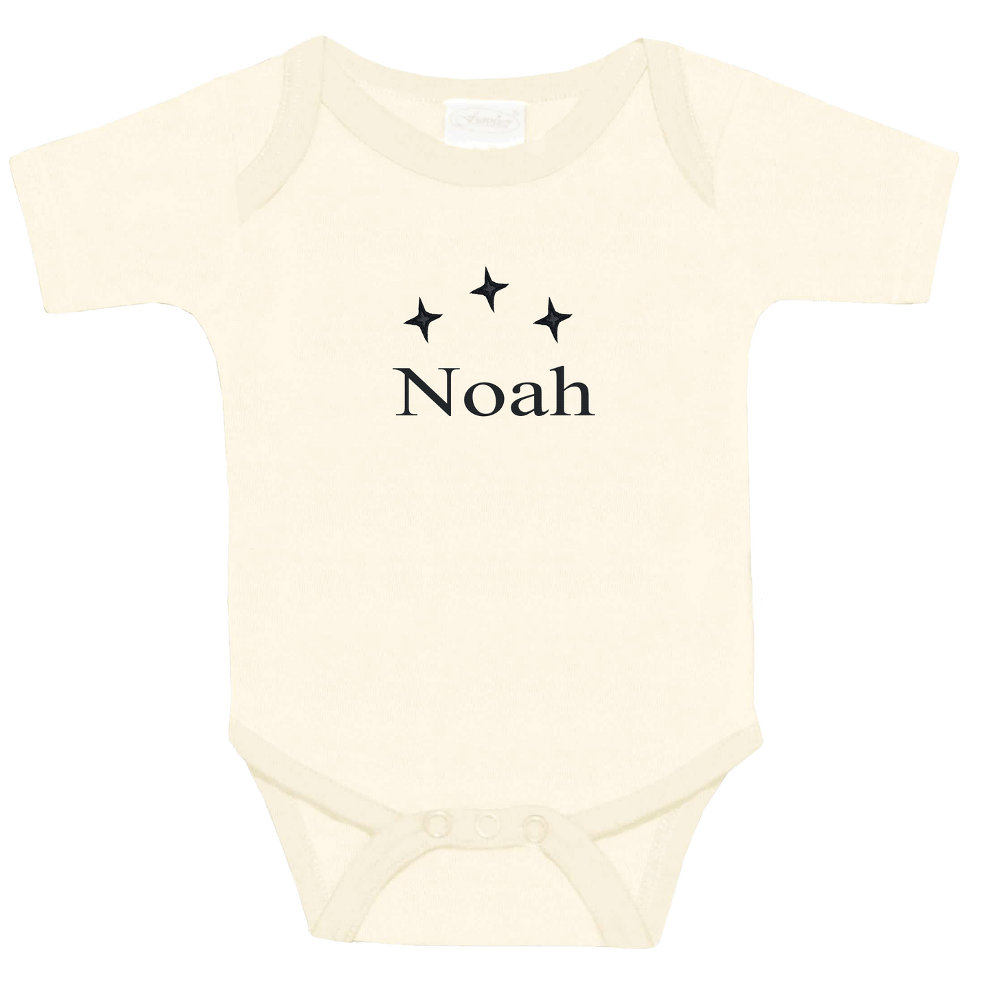 Rompertje met naam geborduurd - FUNNIES - een leuk babycadeau