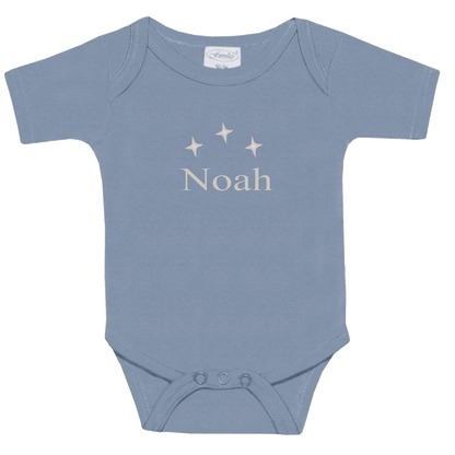 Rompertje met naam geborduurd - FUNNIES - een leuk babycadeau