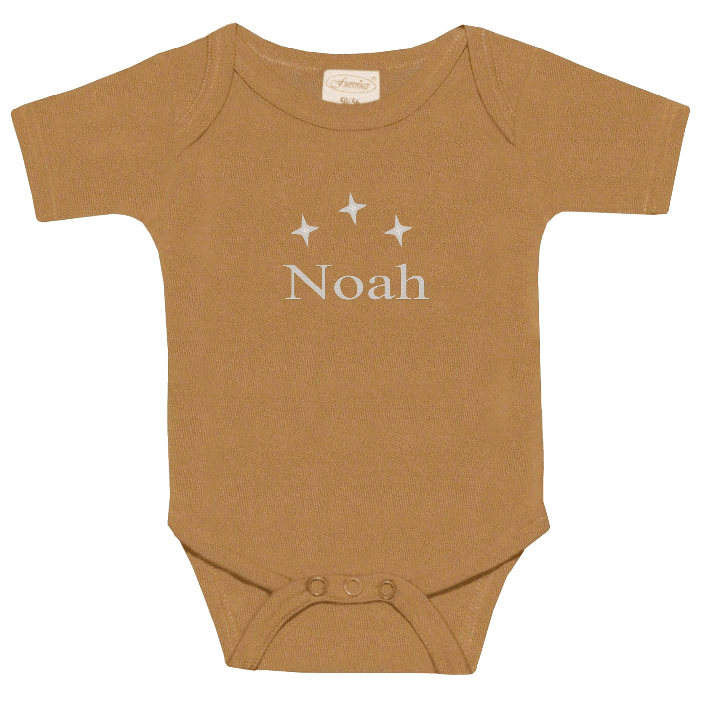 Rompertje met naam geborduurd - FUNNIES - een leuk babycadeau