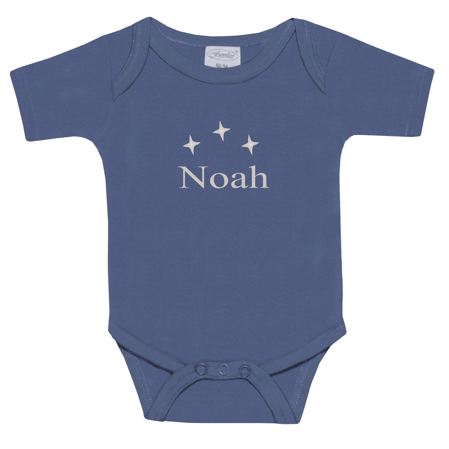 Rompertje met naam geborduurd - FUNNIES - een leuk babycadeau