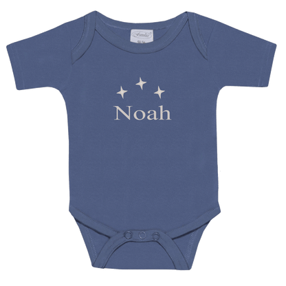 Rompertje met naam geborduurd - FUNNIES - een leuk babycadeau