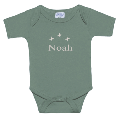 Rompertje met naam geborduurd - FUNNIES - een leuk babycadeau