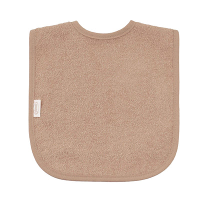 Slabbetje uni line - pinkstone  - met EIGEN naam