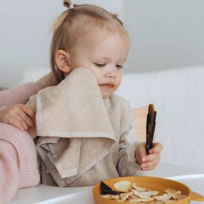 Spuugdoek uni line - pinkstone  -