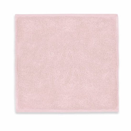 Spuugdoek uni line blush- babyroze - 5 stuks