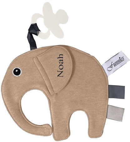 Tutpop Ollie de olifant met Naam – Gepersonaliseerd Borduurwerk